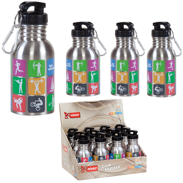 Mikro Matara Çelik 400 ML MT-2839