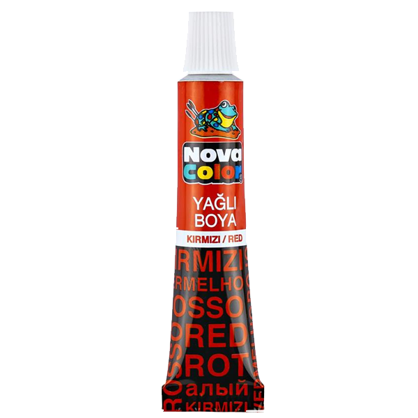 Nova Color Yağlı Boya Tüp Kırmızı NC-128