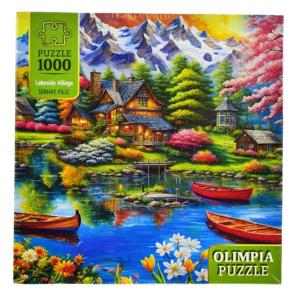 Olimpia Puzzle 1000 Lakeside Village 15010