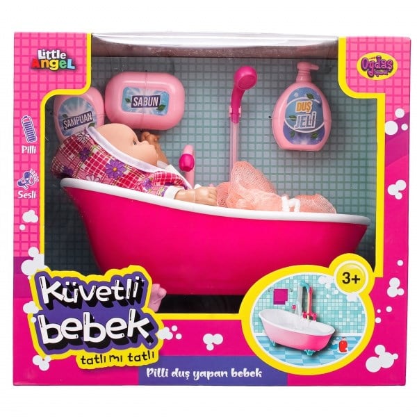 Oydaş Pilli Kuvette Duş Yapan Bebek
