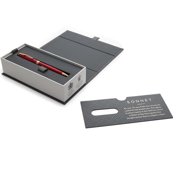 Parker Tükenmez Kalem Sonnet Lake Kırmızı GT