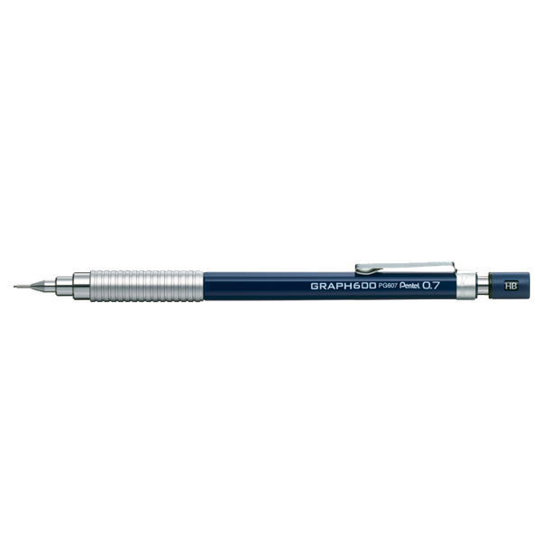 Pentel Çizim Kalemi Graph 600 0.7 MM Navy PG607-C