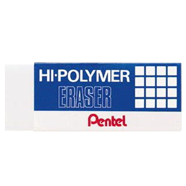 Pentel Öğrenci Silgisi Hi-Polymer Büyük ZEH10