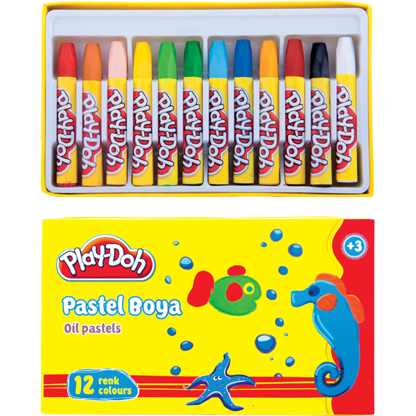 Play-Doh Pastel Boya 12 Renk PLAY-PA002