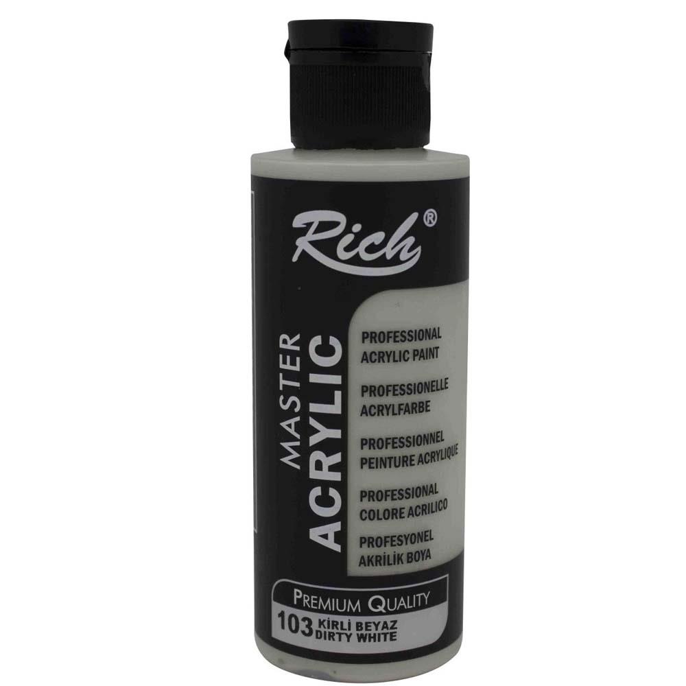 Rich Akrilik Boya Master 120 CC Kirli Beyaz 120-103