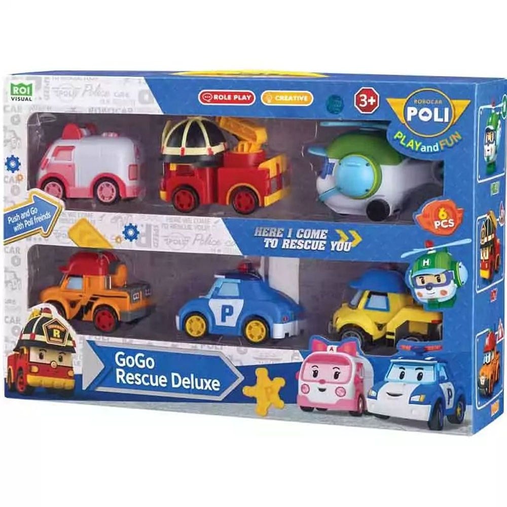 Robocar Poli Quick Transforming Mini Rescue Deluxe Neco-polı/zr-915