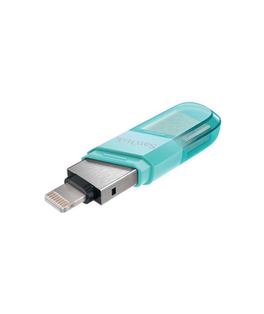 Sandisk SDIX90N-128G-GN6NJ 128GB Apple iXpand Type A + Lightning Mint Color Flash Bellek