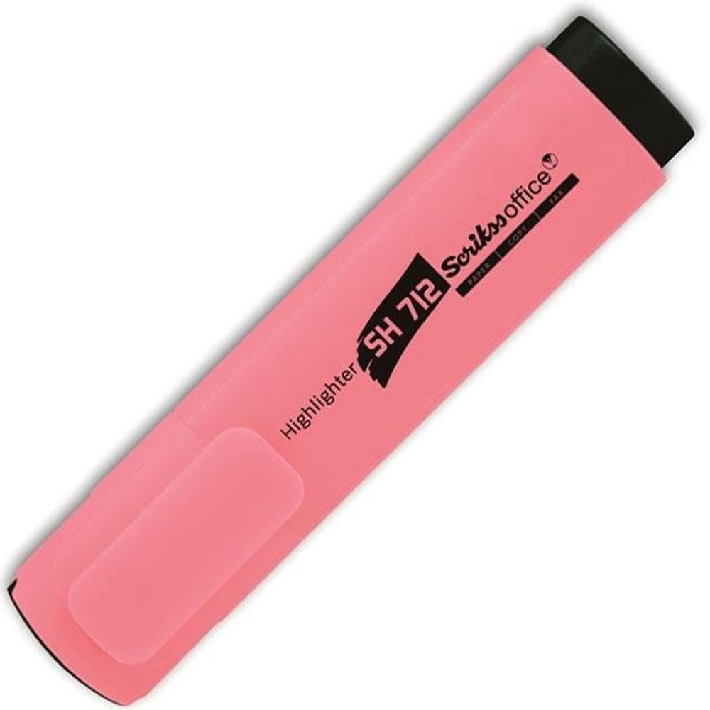 Scrikss Fosforlu Kalem Pastel Pembe SH 712