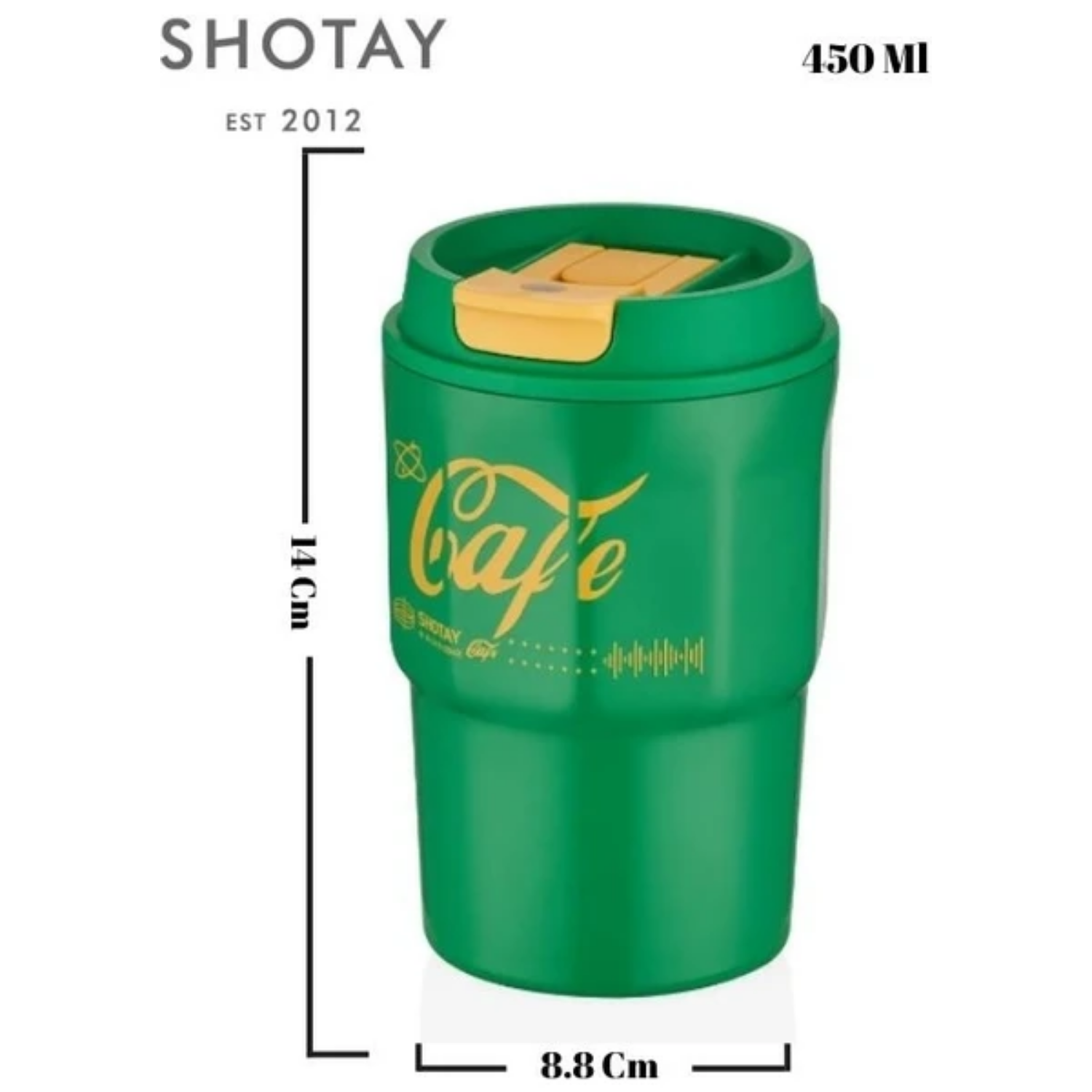 Shotay 450ML Taşıma Askılı Paslanmaz Çelik Termos Bardak /kahve Bardak MugShotay 450ML Taşıma Askılı Paslanmaz Çelik Termos Bardak /kahve Bardak Mug