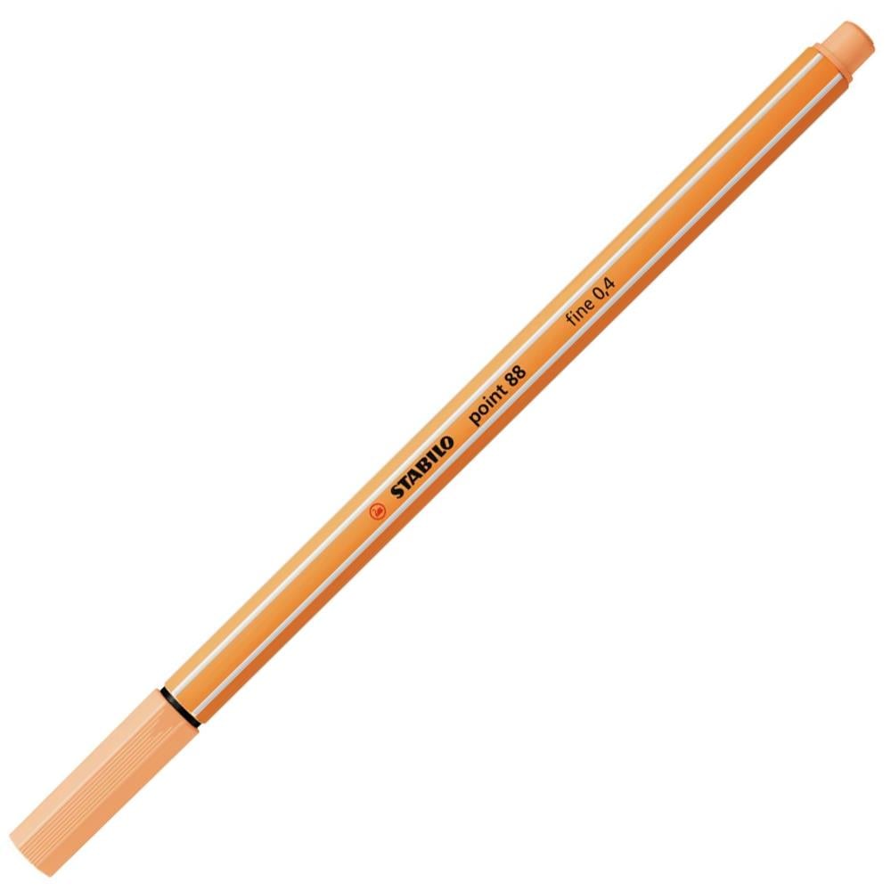 Stabilo Keçe Uçlu İnce Kalem 88 Point 0.4 MM Pastel Turuncu 88/25
