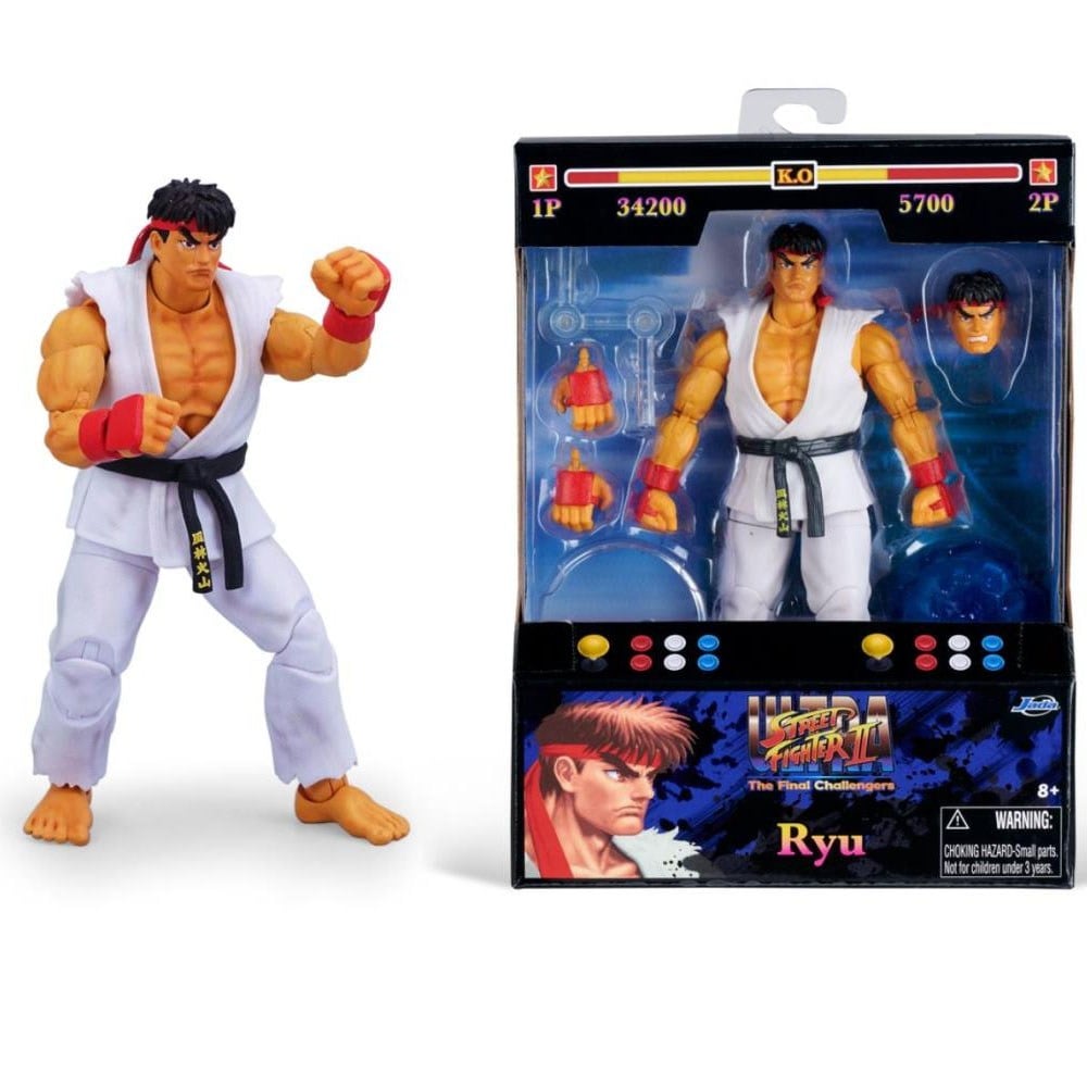 Street Fighter Iı Ryu 6 Figure Smb-9334215314r00