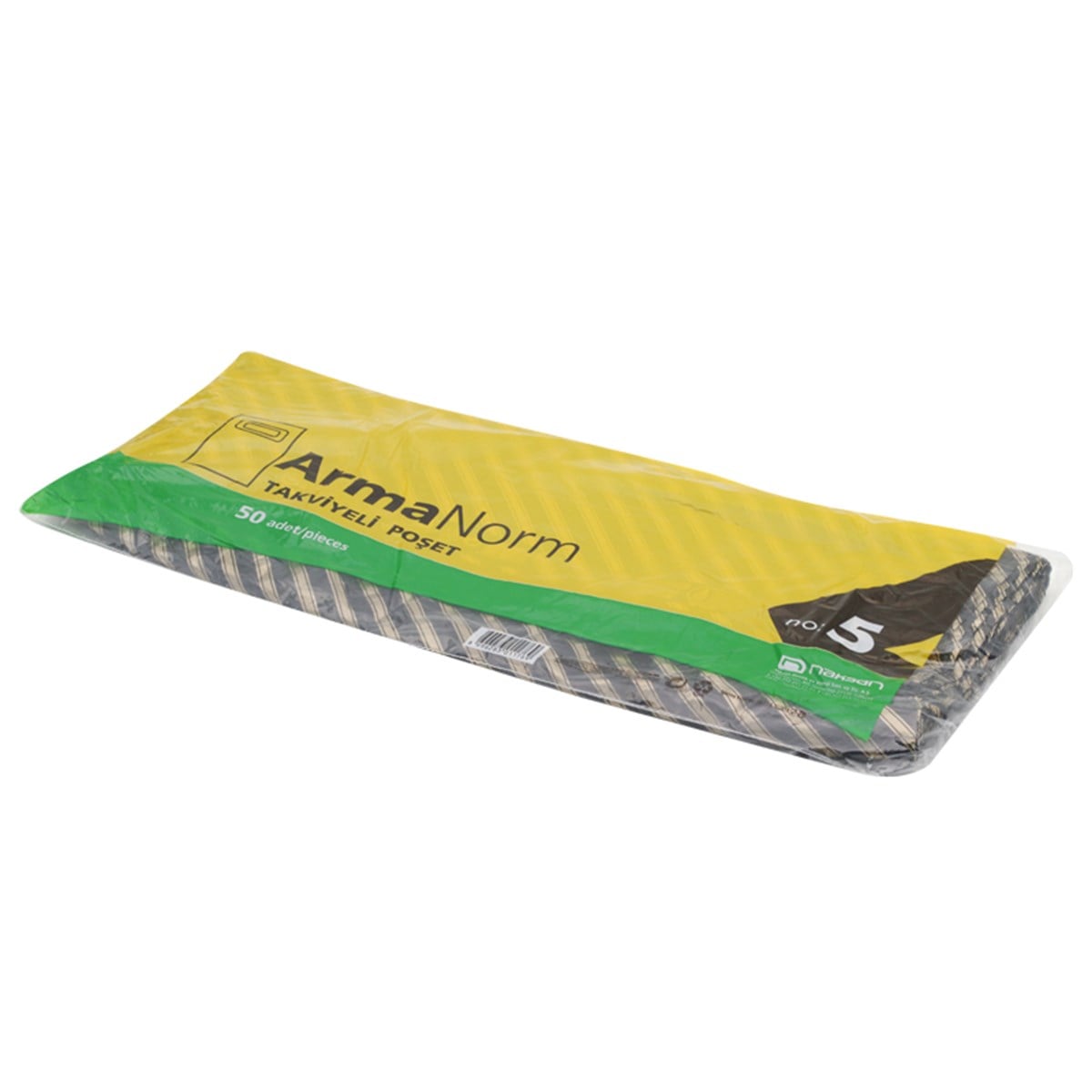 TAKVİYELİ POŞET NO 5 50x60 SİYAH