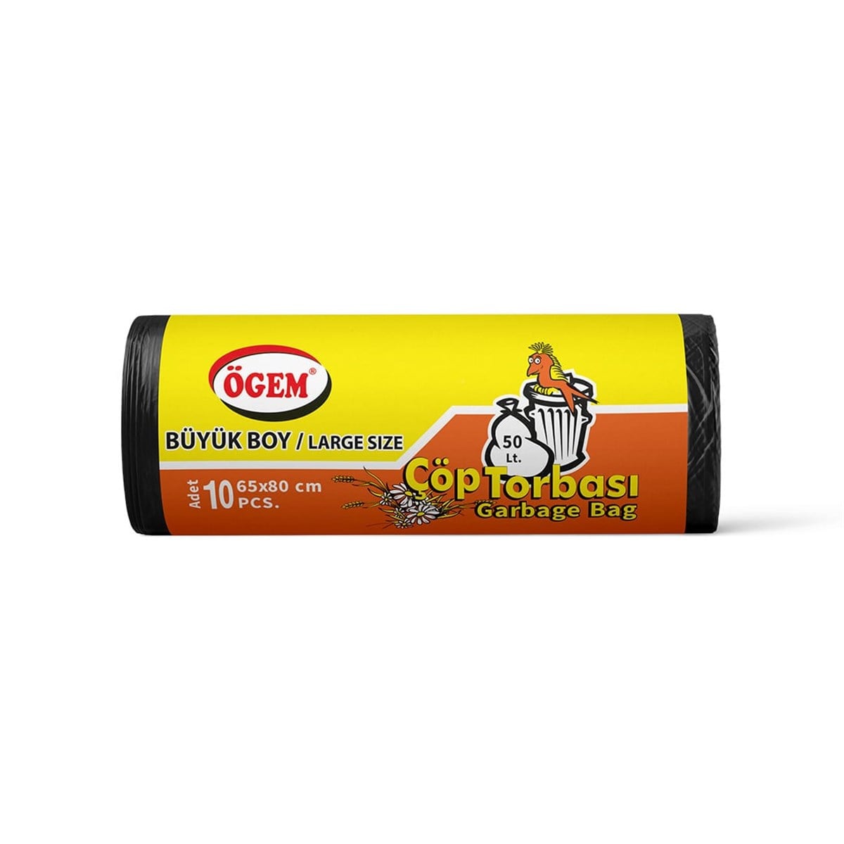 Toptan Çöp Torbası  Büyük Boy 55x60 cm (1 Koli, 50 Adet)