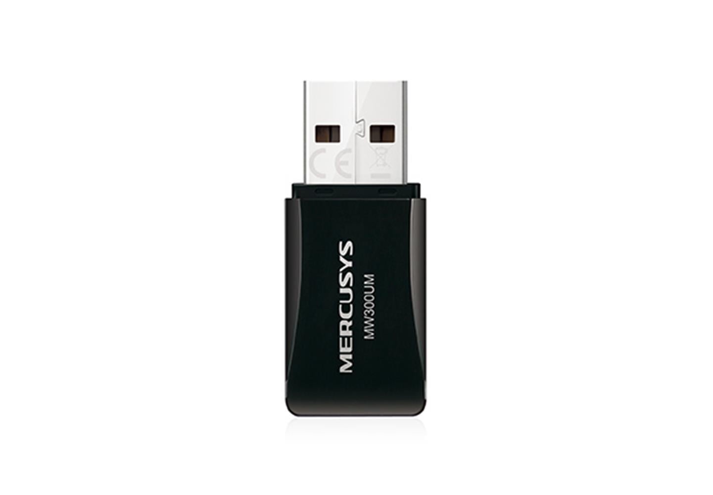 Tp-Link Mercusys MW300UM 300 Mbps Mini Kablosuz USB Adaptör