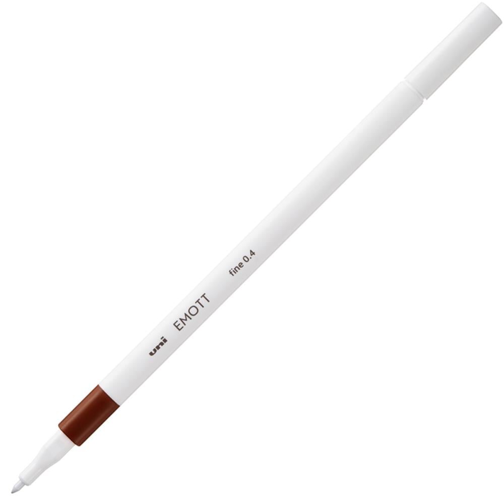 Uni-Ball Akrilik Uçlu Kalem Emott 0.4 MM Fine Kahverengi