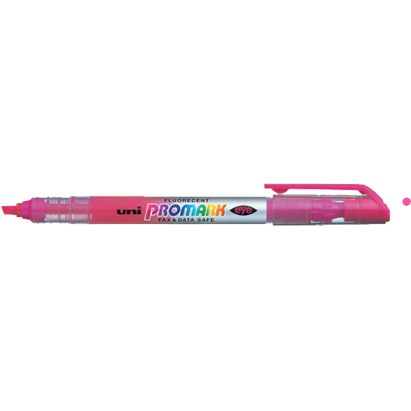 Uni-Ball Fosforlu Kalem Promark Eye Cep Tipi Pembe USP-105