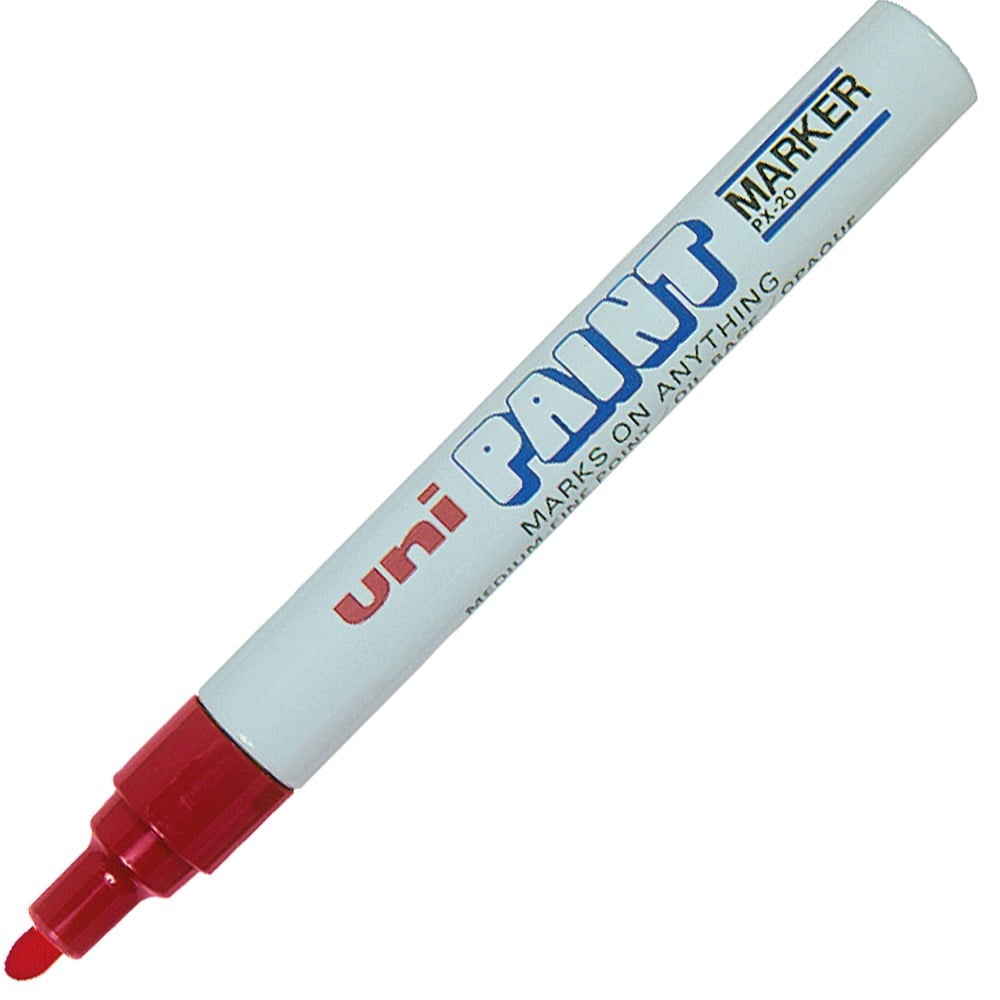 Uni-Ball Markör Boyama paint Marker 2.2-2.8 MM Kırmızı Px-20