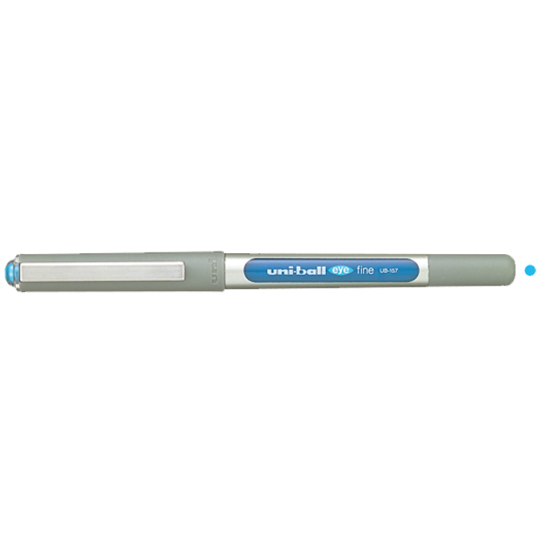 Uni-Ball Roller Kalem Eye Fine Bilye Uç 0.7 MM Açık Mavi UB-157