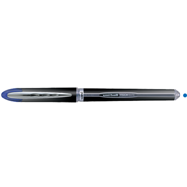 Uni-Ball Roller Kalem Vision Elite Bilye Uç 0.5 MM Mavi UB-205