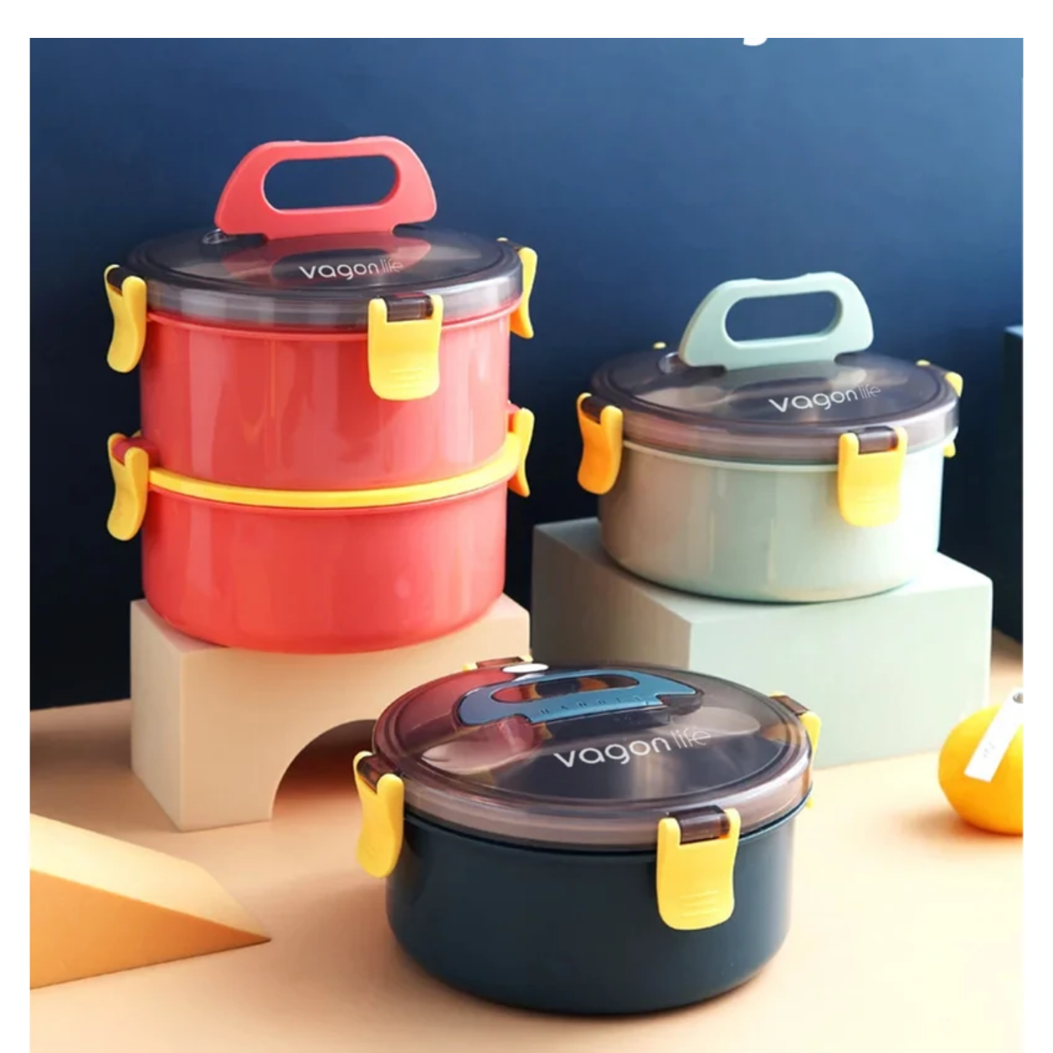 Vagonlife 1600 ml Iki Kat Yuvarlak Paslanmaz Çelik Bento Lunch Box Yeni Nesil Sefer TASI-ÇATALLIKAŞIK-397Vagonlife 1600 ml Iki Kat Yuvarlak Paslanmaz Çelik Bento Lunch Box Yeni Nesil Sefer TASI-ÇATALLIKAŞIK-397