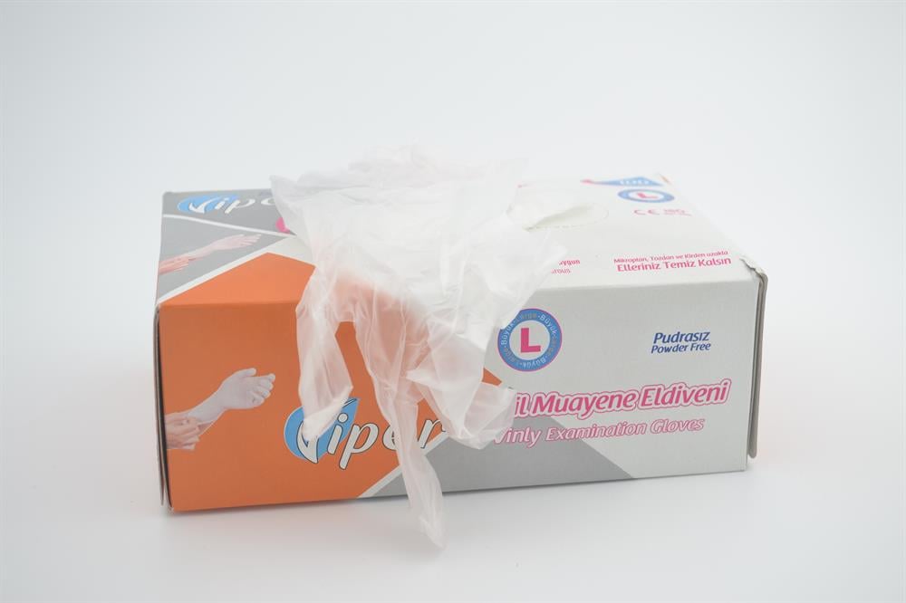 VİNİL ELDİVEN PUDRASIZ