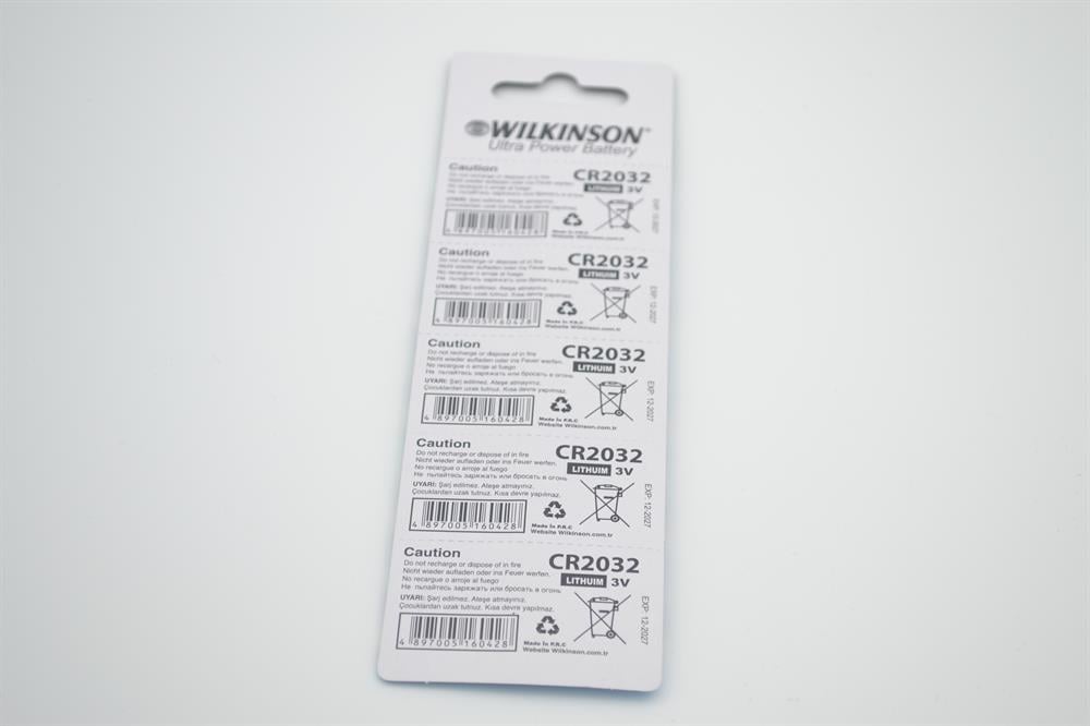 Wilkinson CR2032 3 V Lityum Pil 5'li