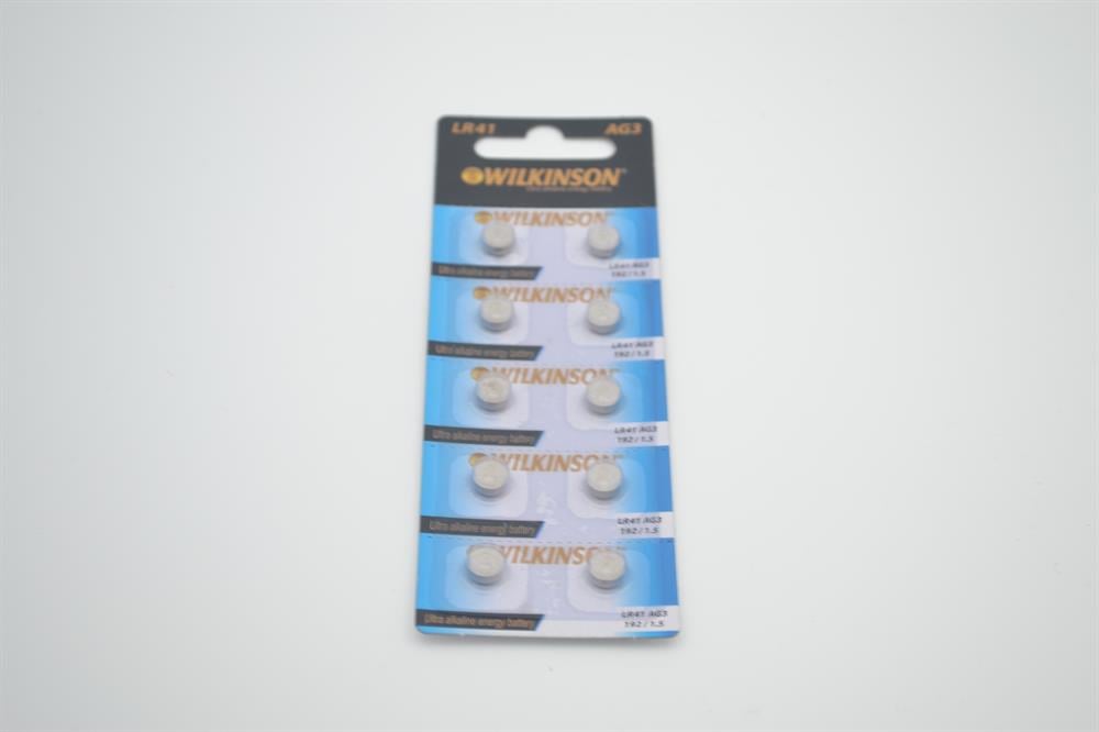 Wilkinson LR41 AG3 192 /1.5 V Lityum Pil 10'LU