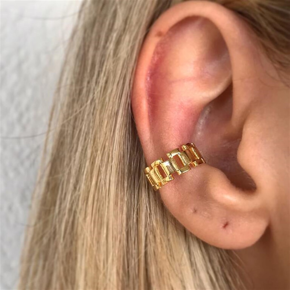 Altın Kaplama Ear Cuff