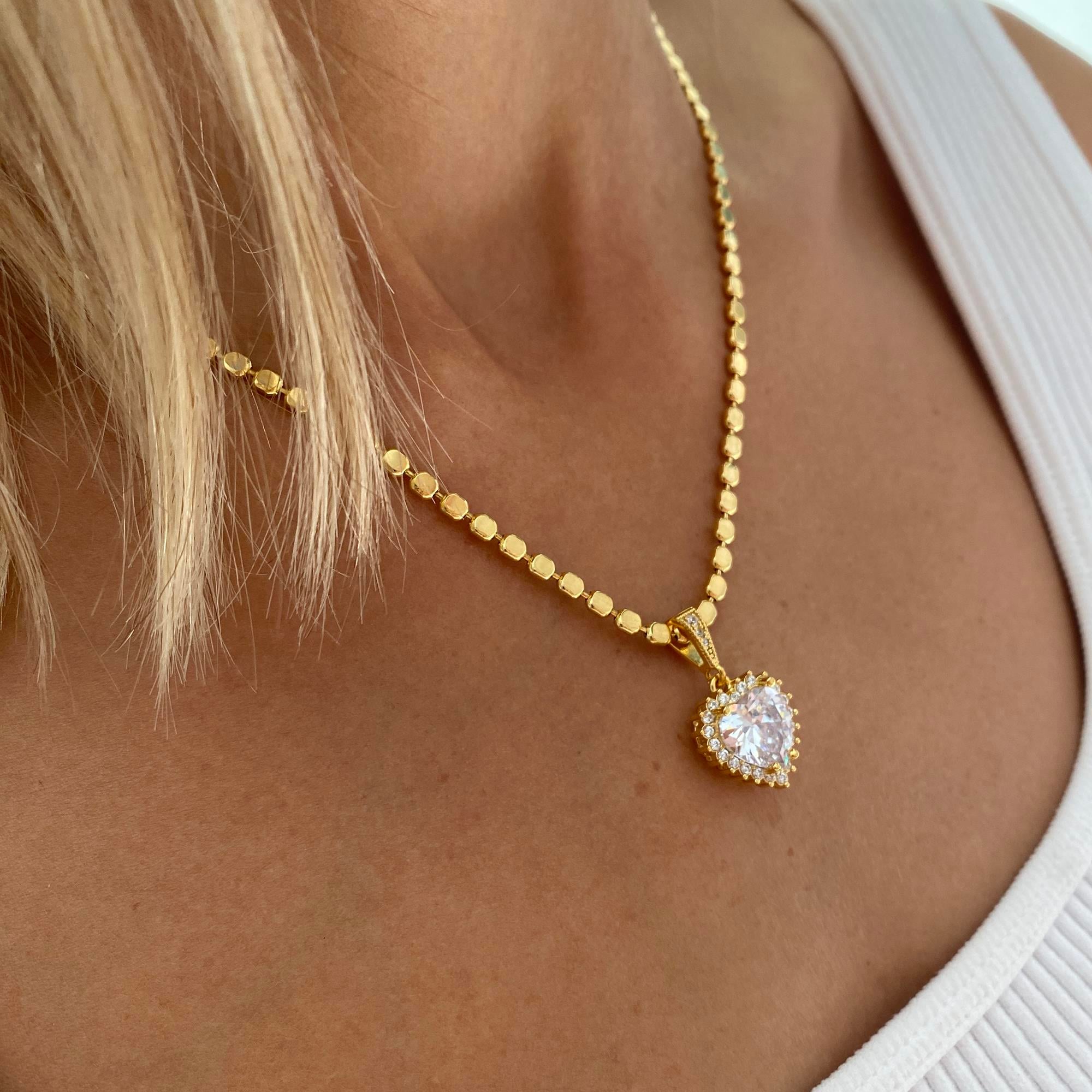 Barley Chain Love Kolye