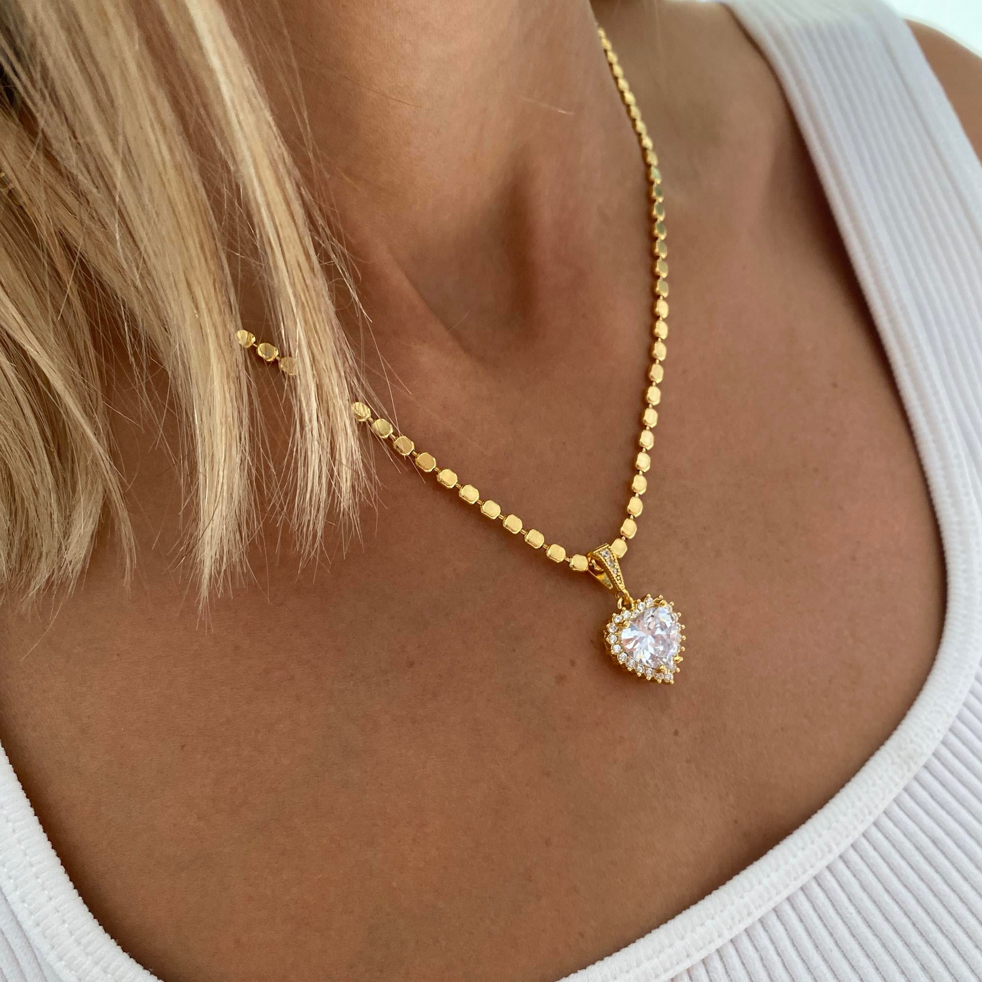 Barley Chain Love Kolye