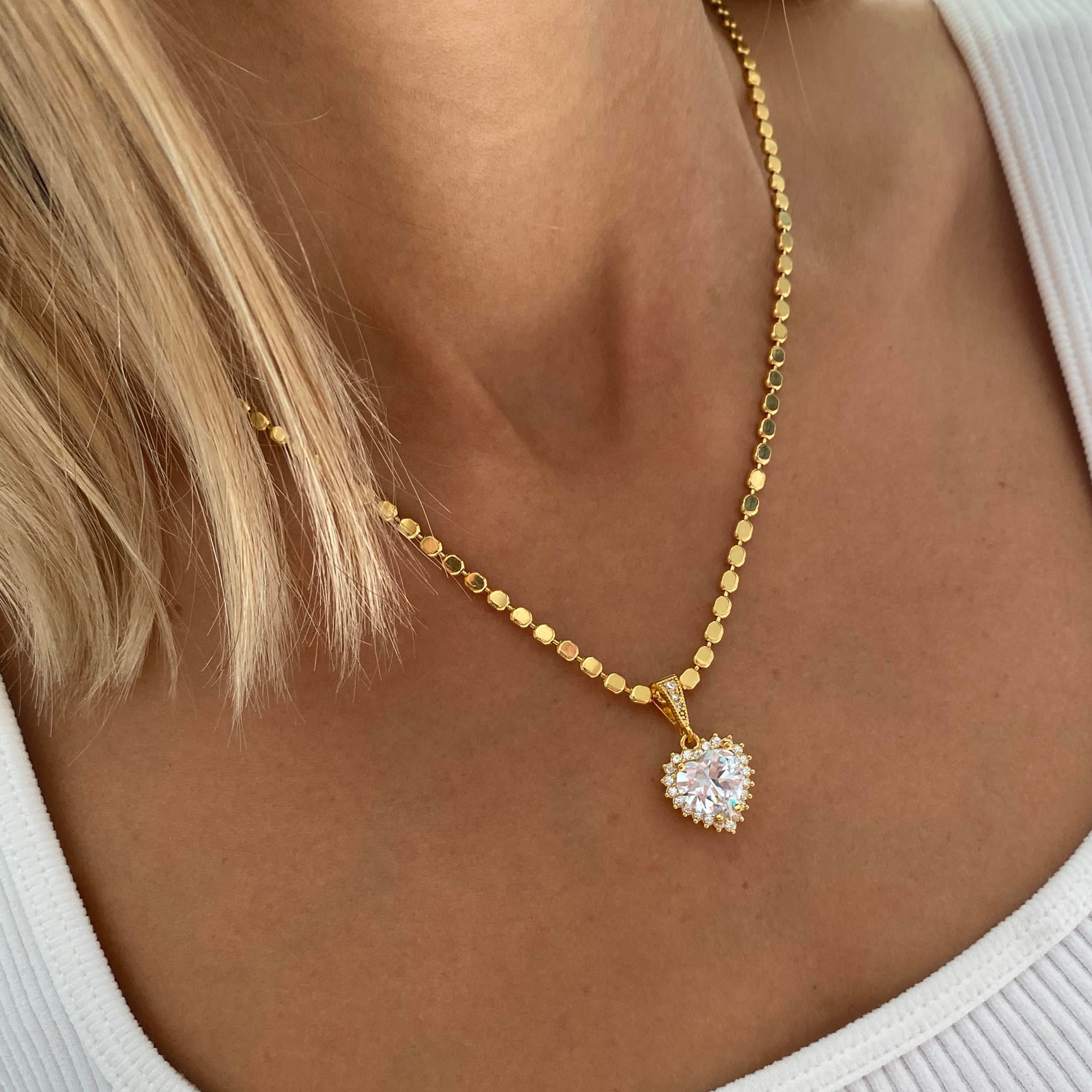 Barley Chain Love Kolye