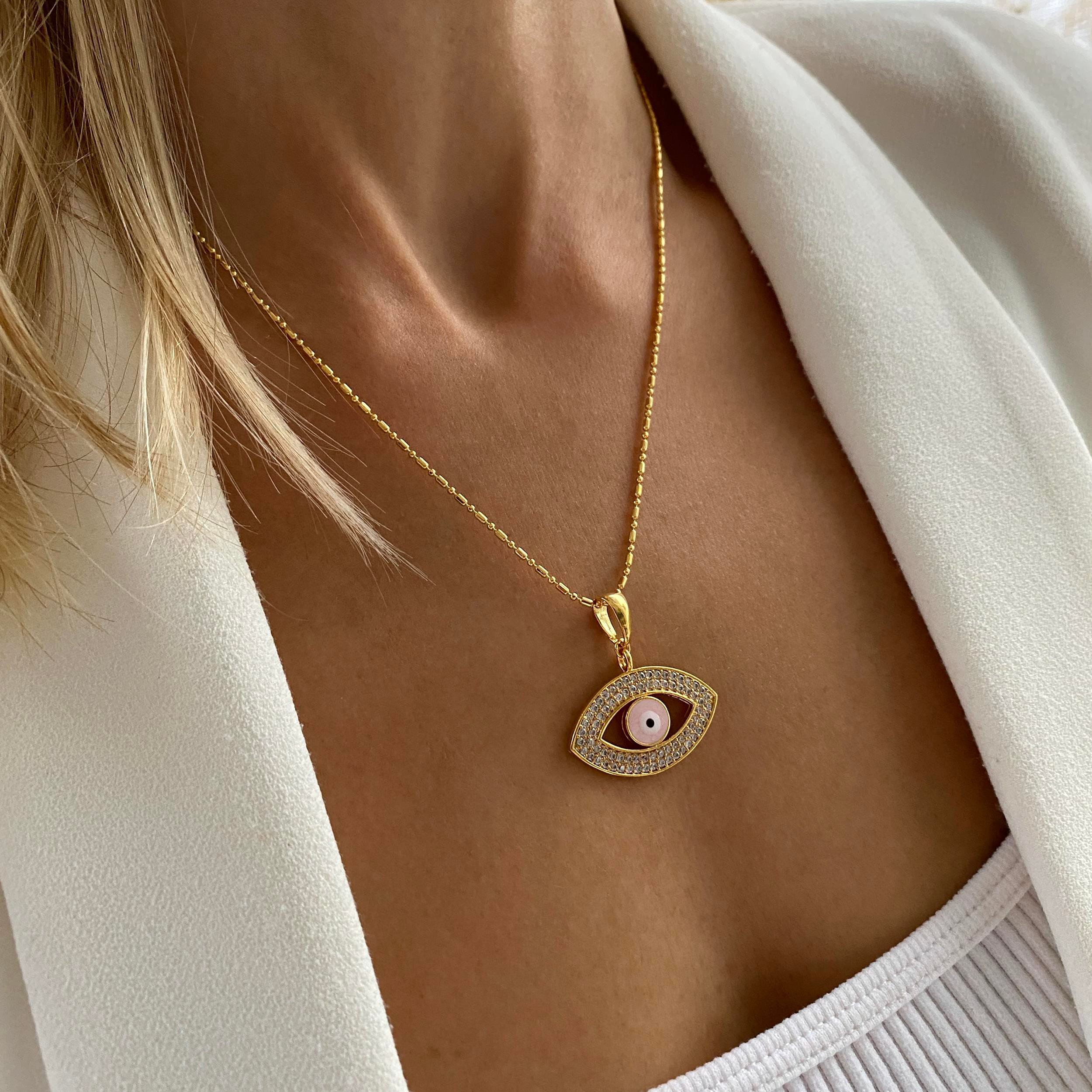 Basic Chain Evil Eye Kolye