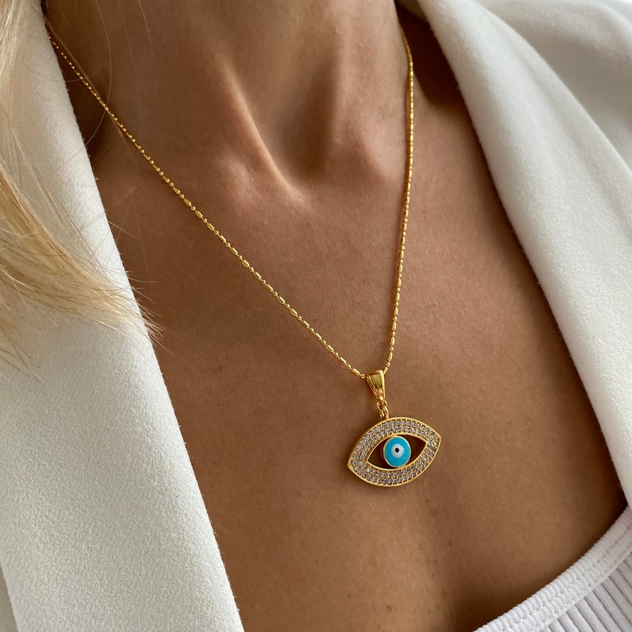 Basic Chain Evil Eye Kolye