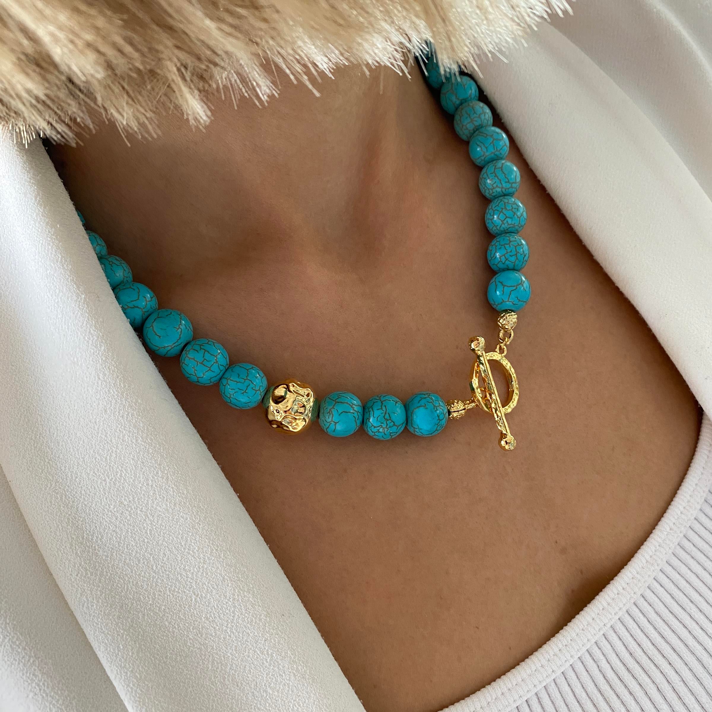 Blue Sparkle Kolye