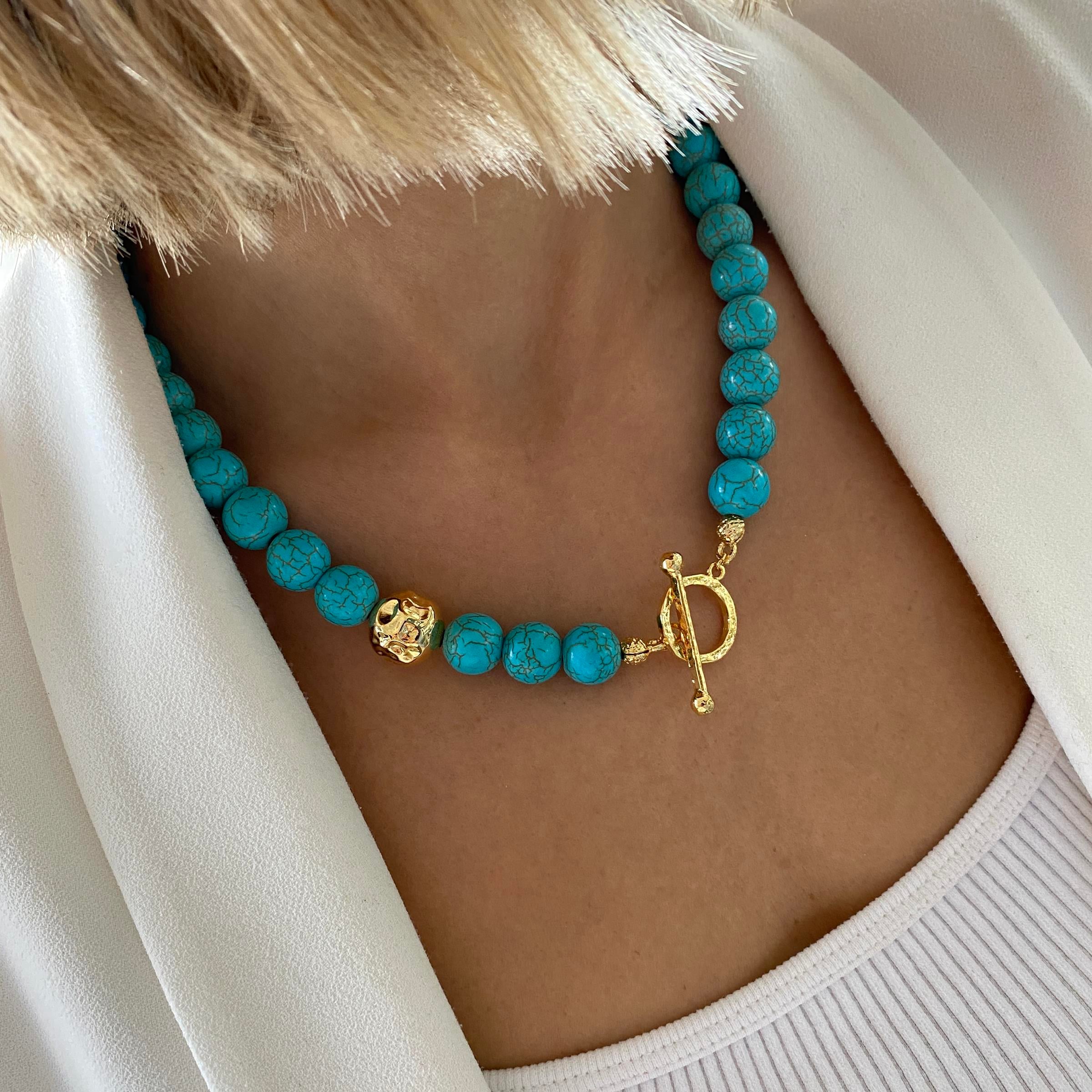 Blue Sparkle Kolye