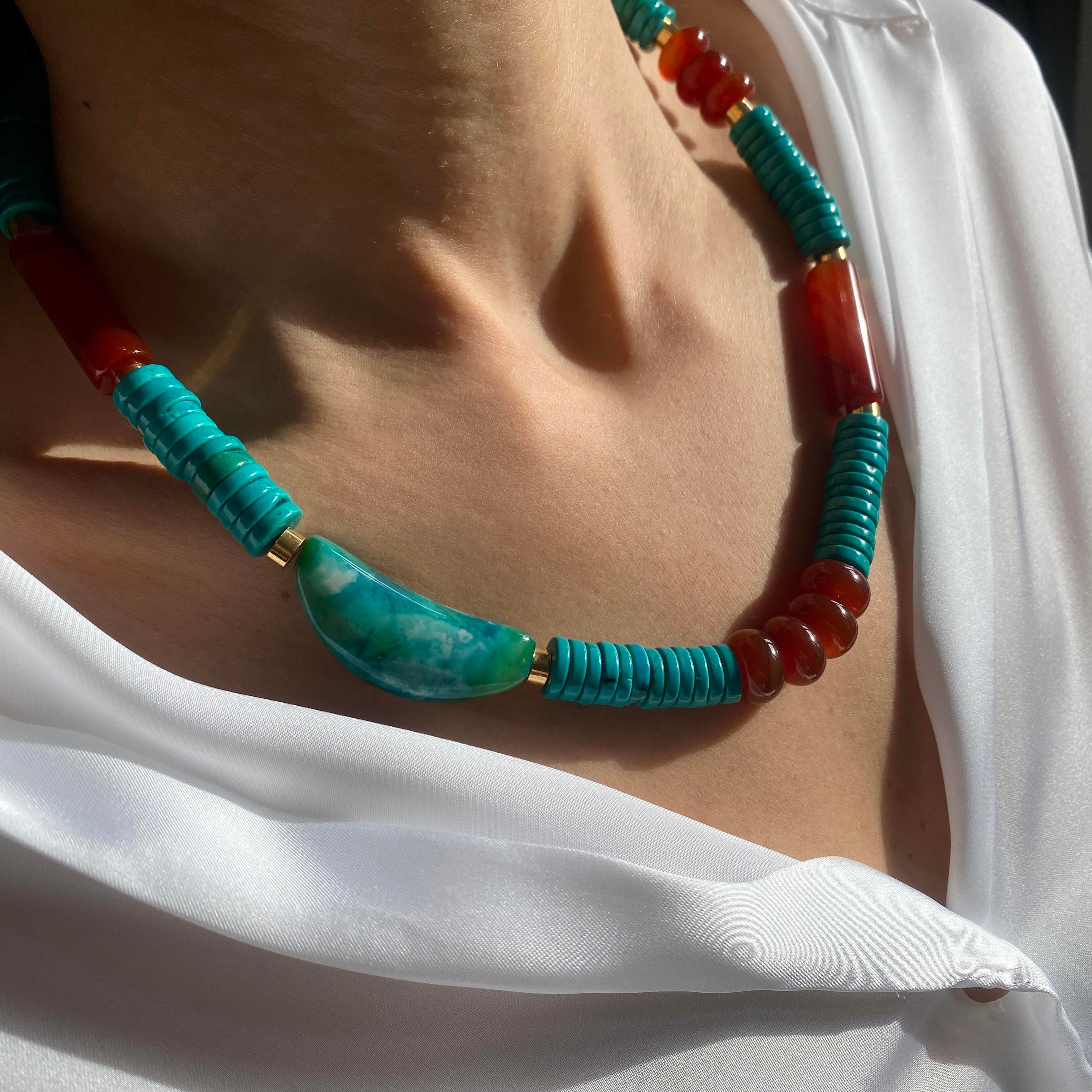 Celestial Turquoise Kolye