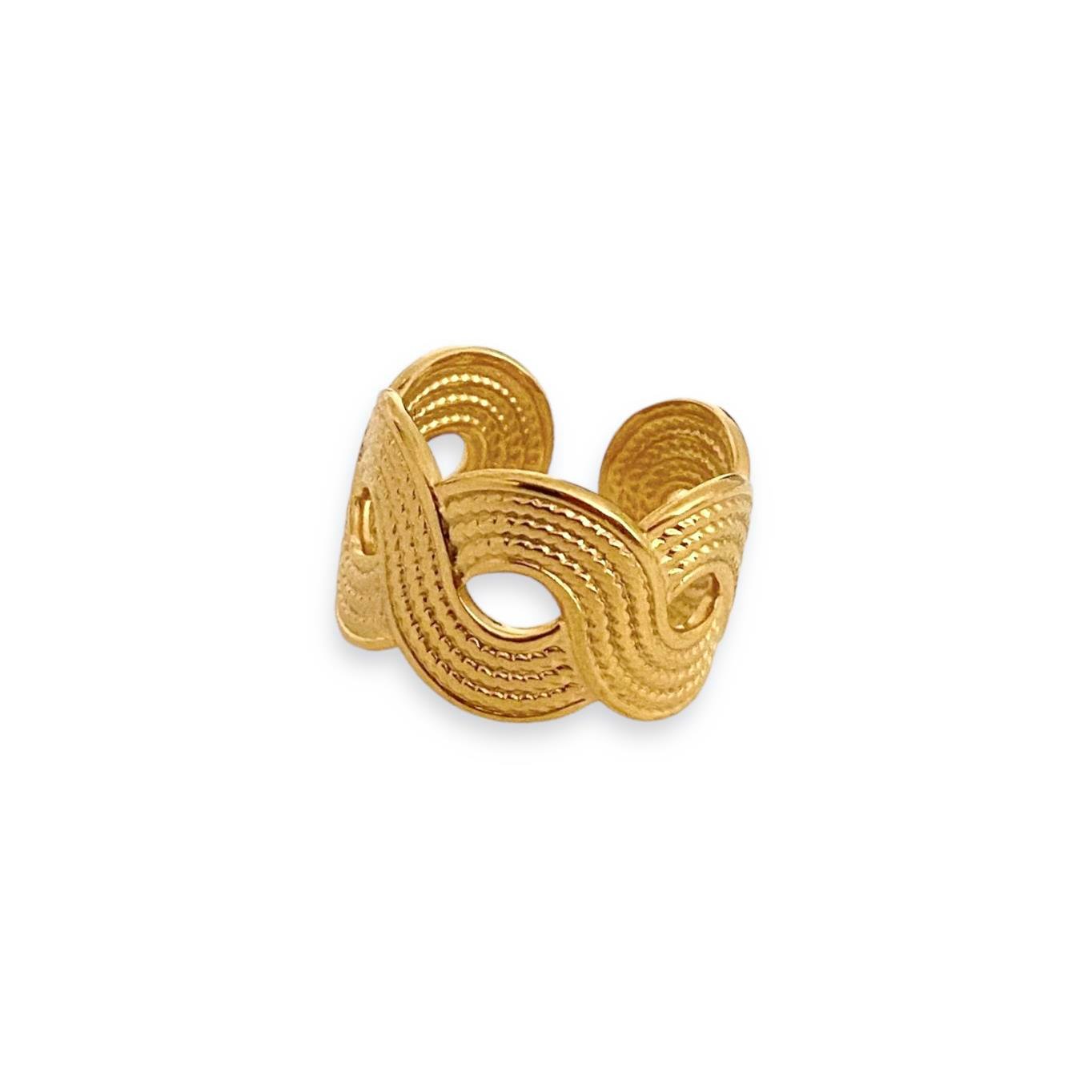 Çelik Braided Yüzük