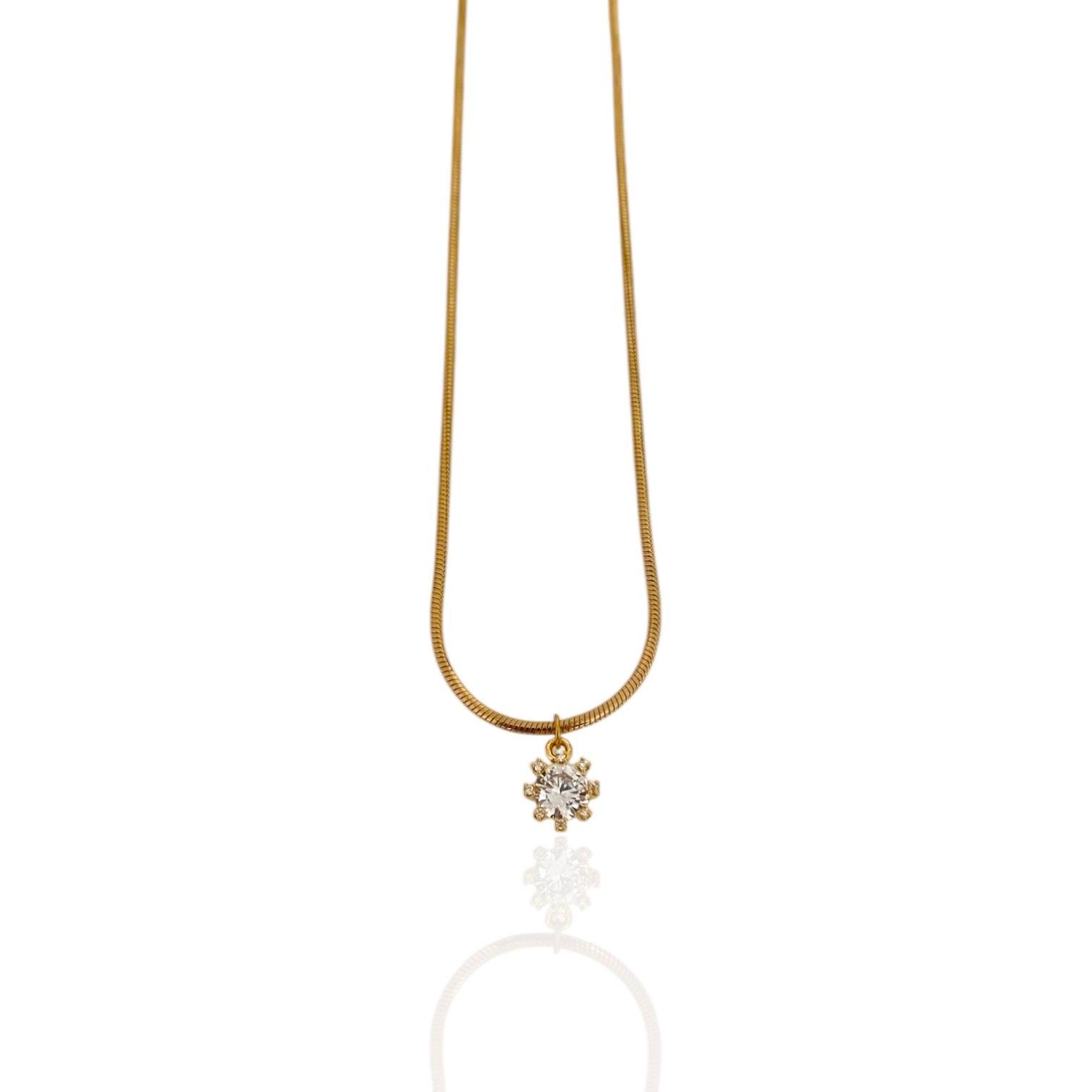 Çelik Elegante Kolye