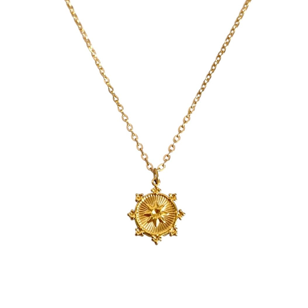 Çelik Golden Whisper Kolye