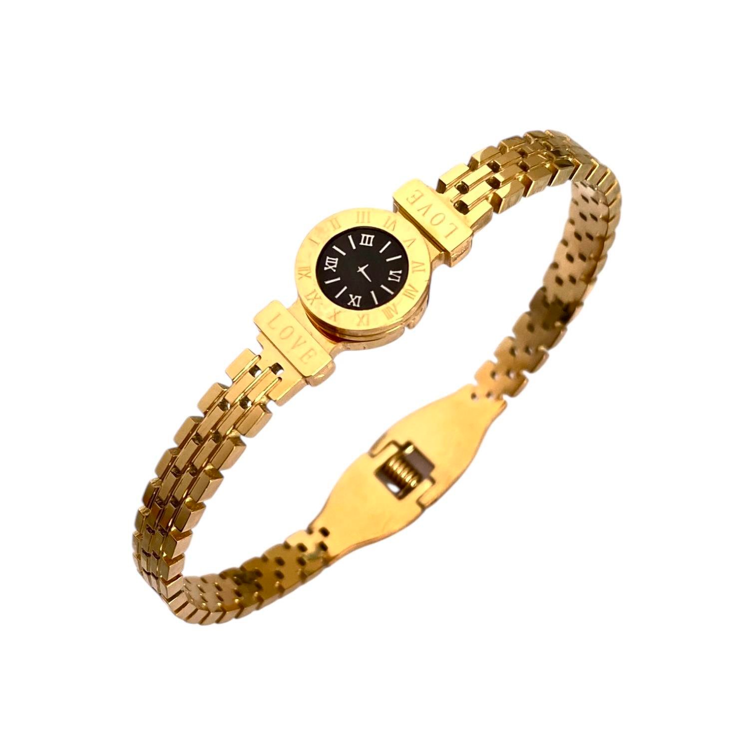 Çelik Helena Luxe Watch Bileklik