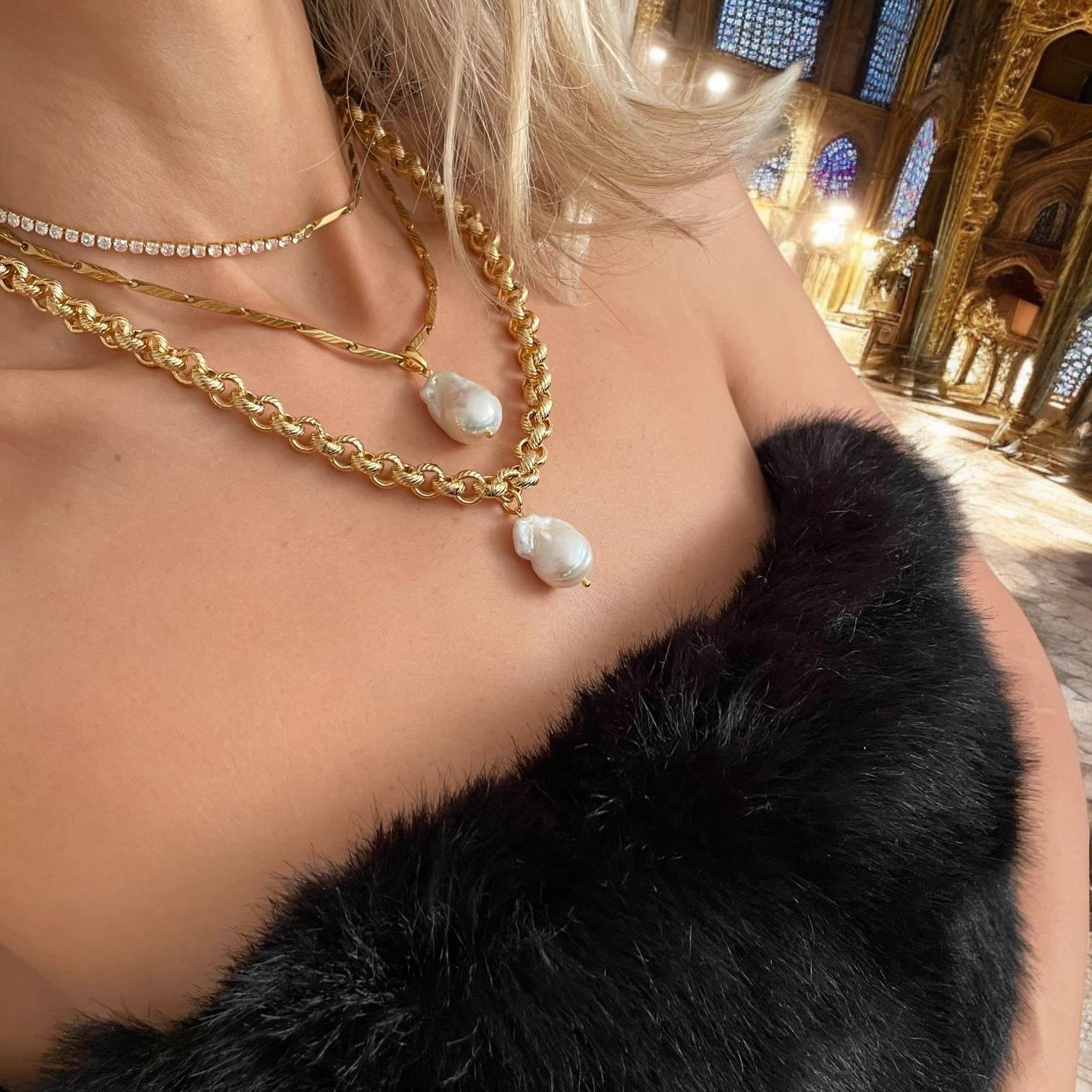 Çelik Lucia Choker