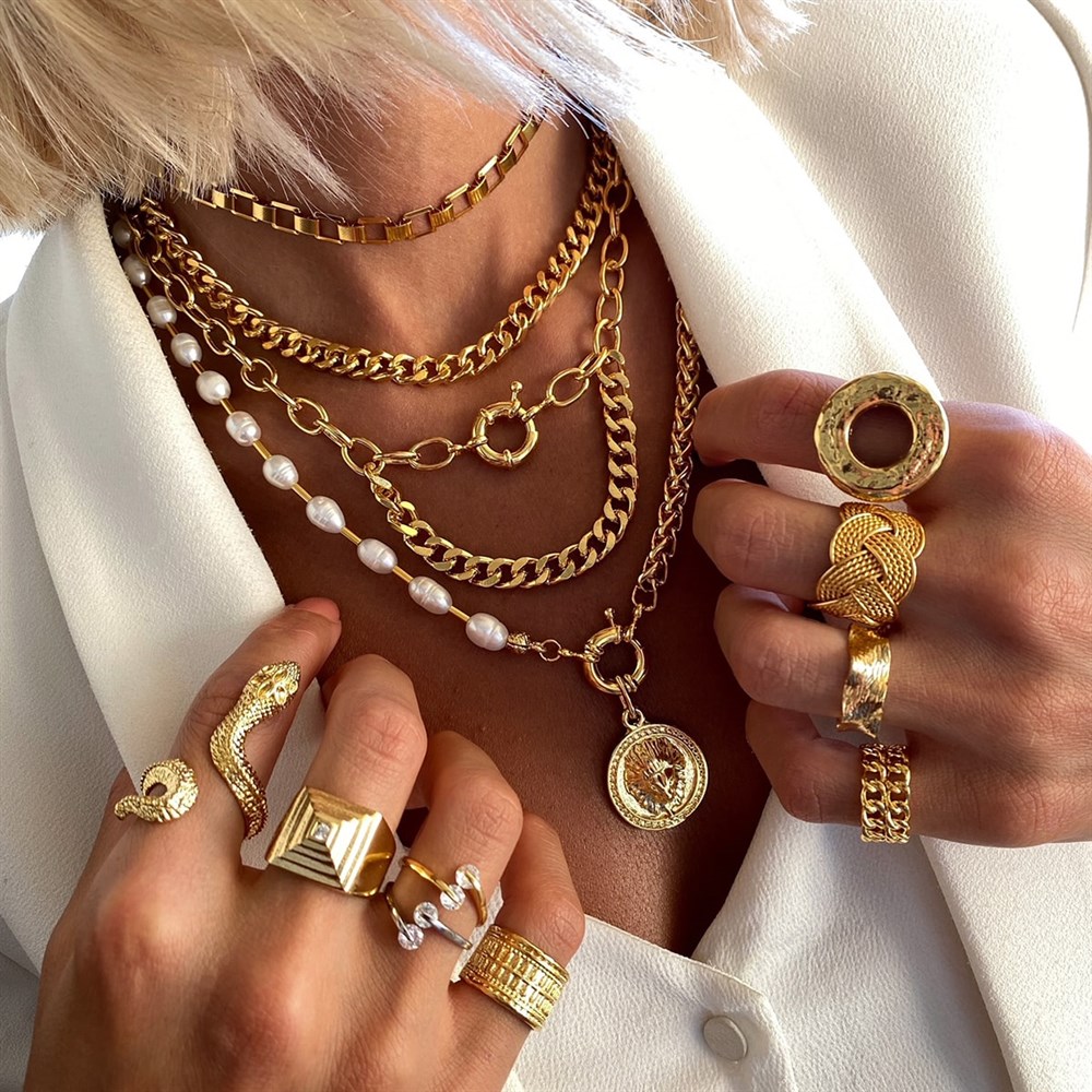 Cuban Curb Chain Kolye