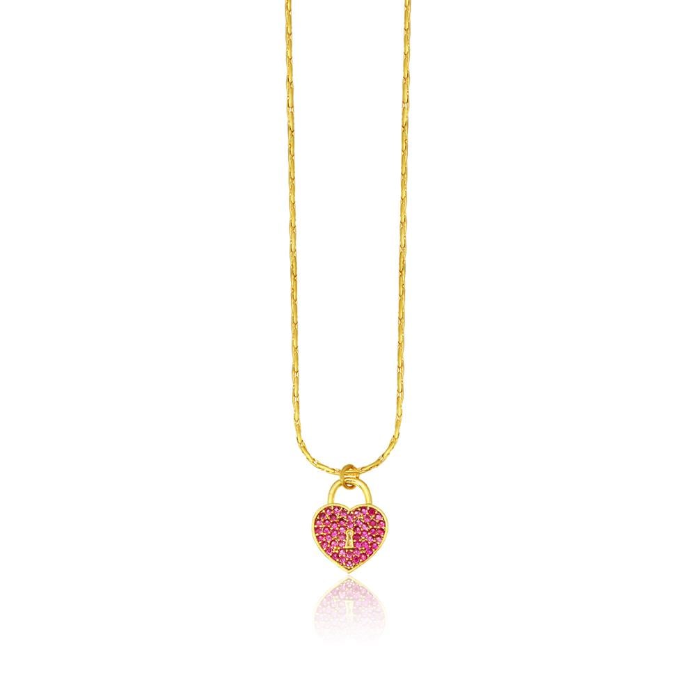 Locked Heart Kolye