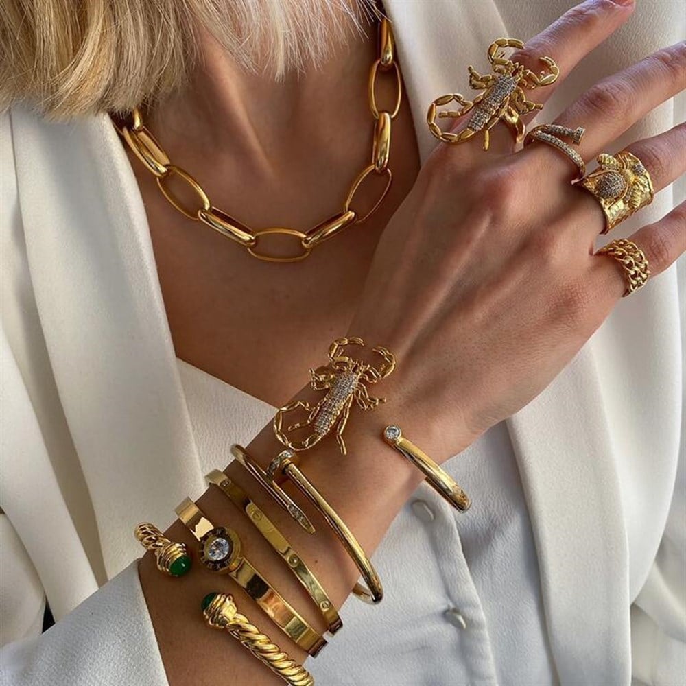 Özel Tasarım Handmade Mirella Chain Kolye