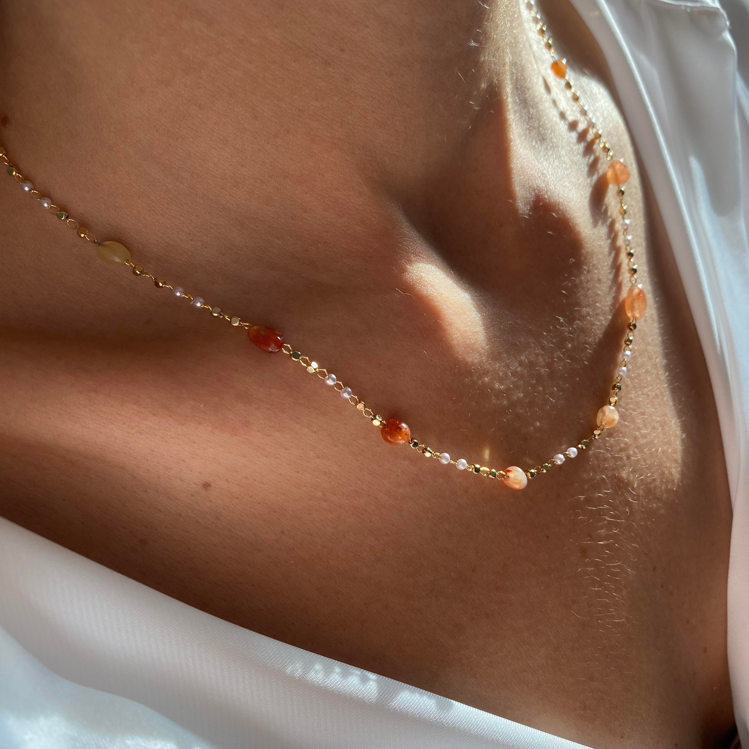 Quartzed Chain Kolye