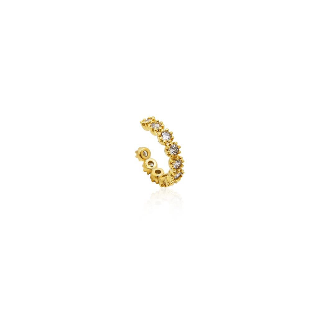 Zirkon Taşlı Ear cuff