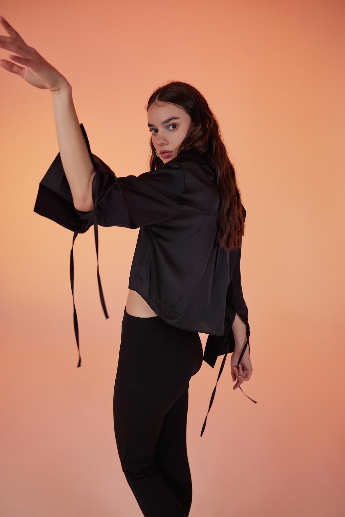 Silky Shirt Black