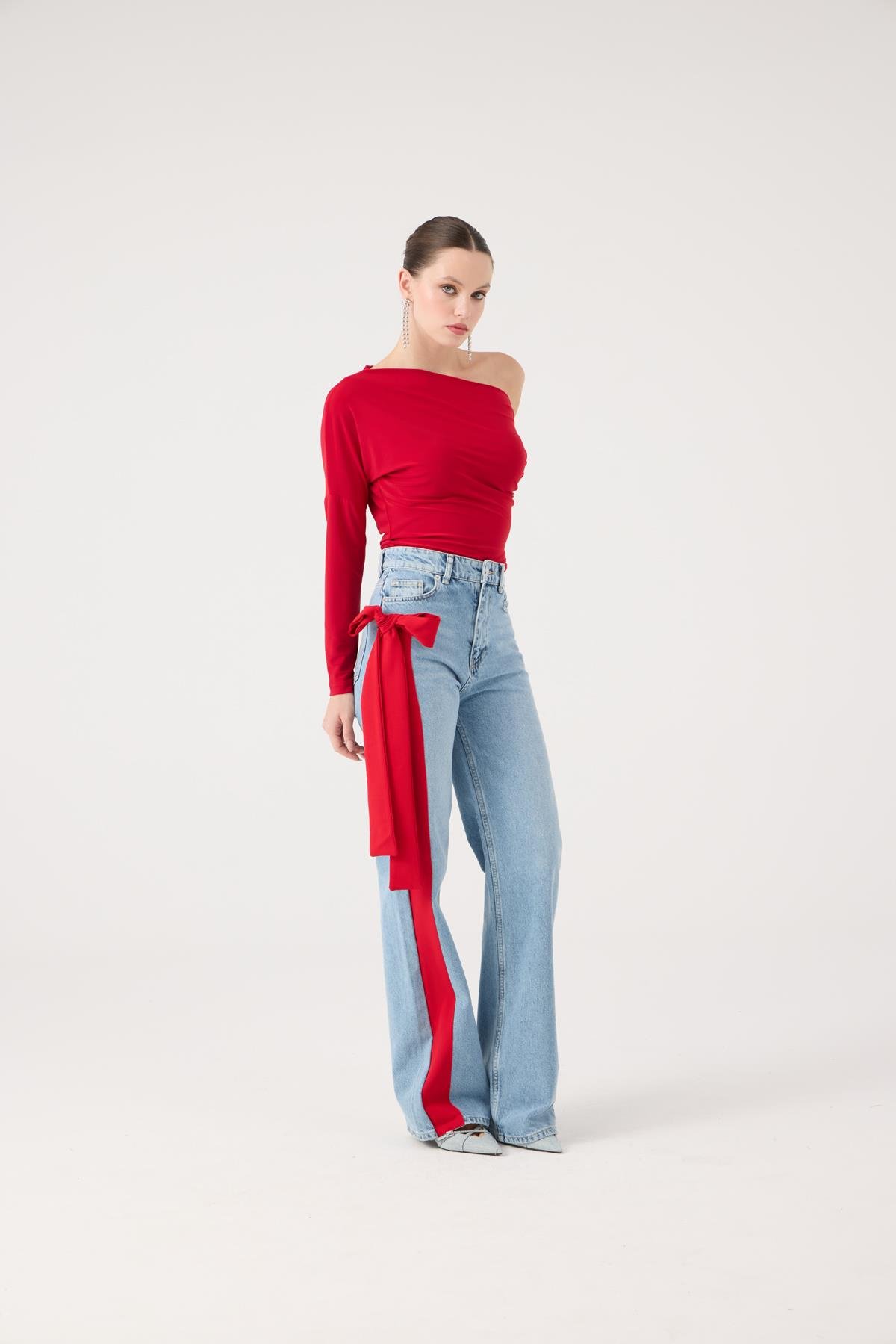 Kyla Jean Pantolon Mavi