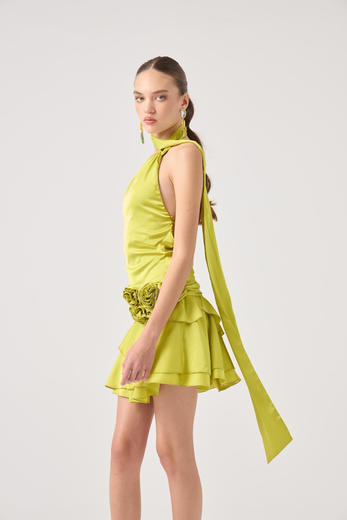 Giana Dress Green