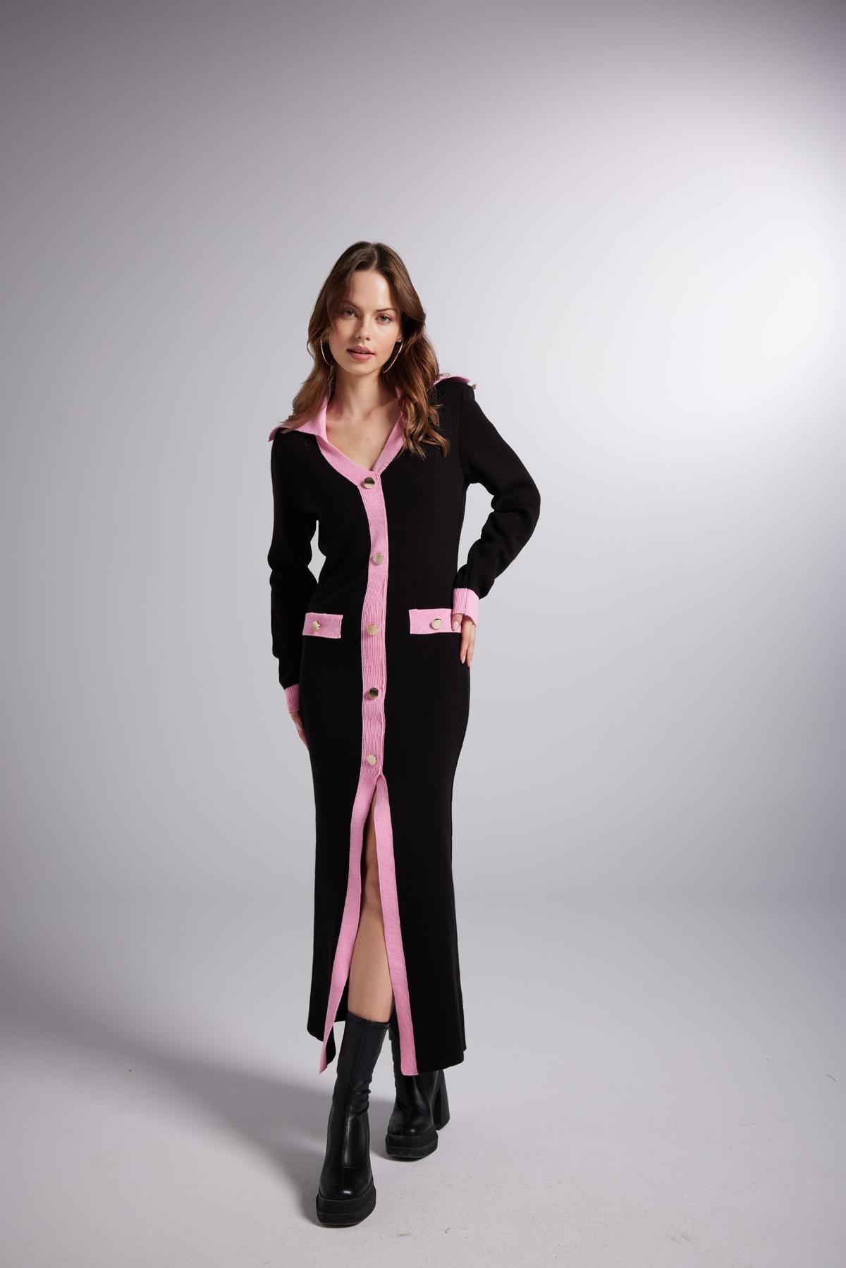 Elias Knitwear Dress Black